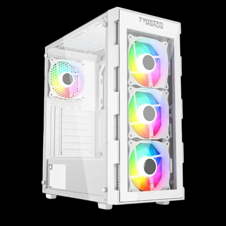 Twisted Minds Titan Glass Mid Tower (Model: TM-GM-III-W) 1