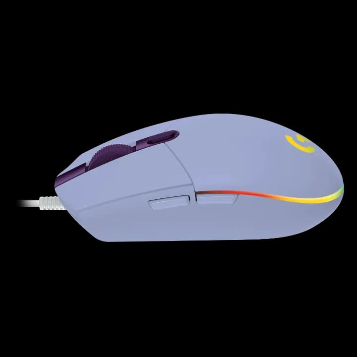 Logitech G203 LIGHTSYNC Lilac Wired 2