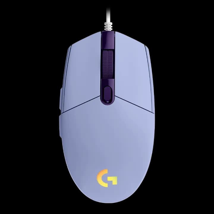 Logitech G203 LIGHTSYNC Lilac Wired 1