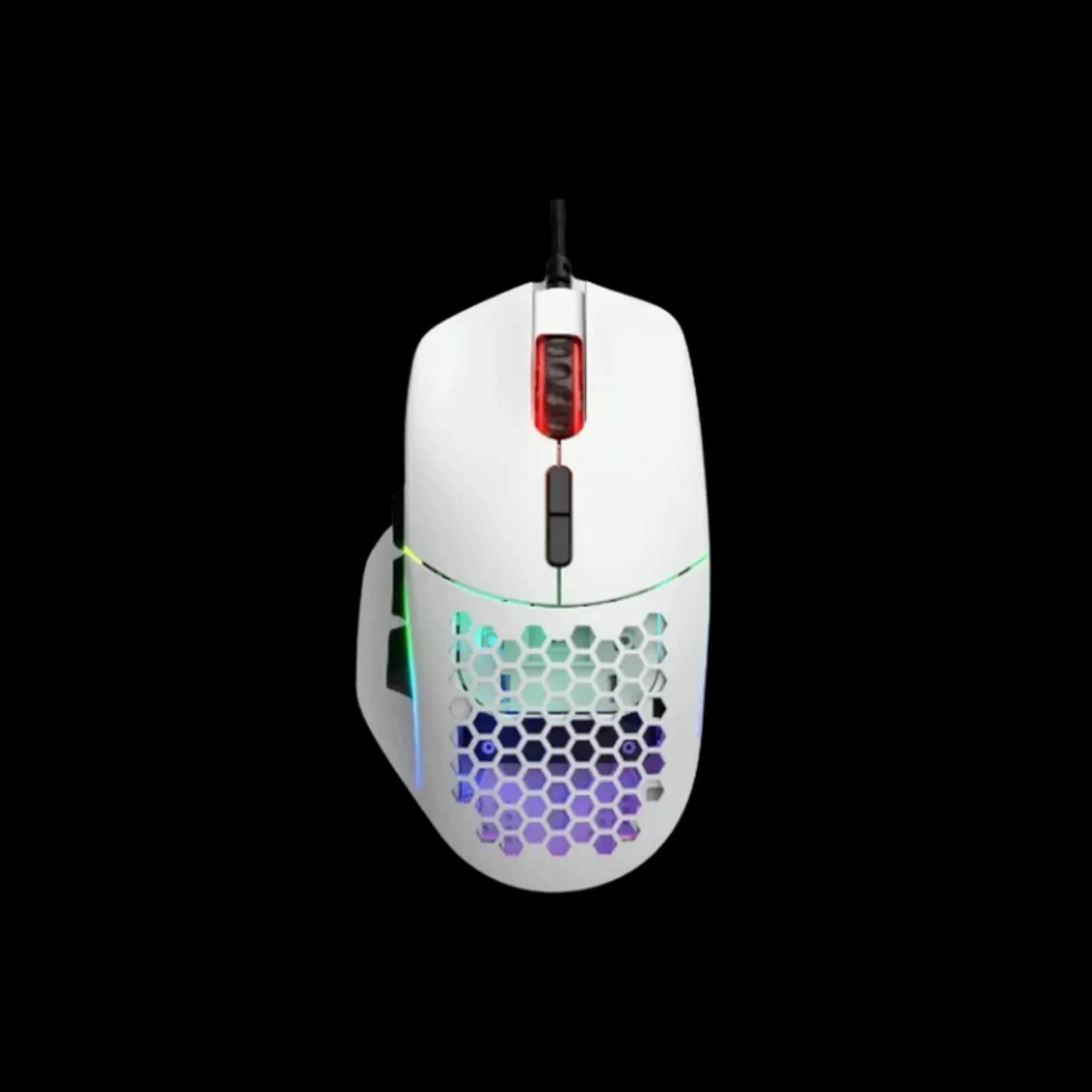 Glorious Model i Matte Wired White 1