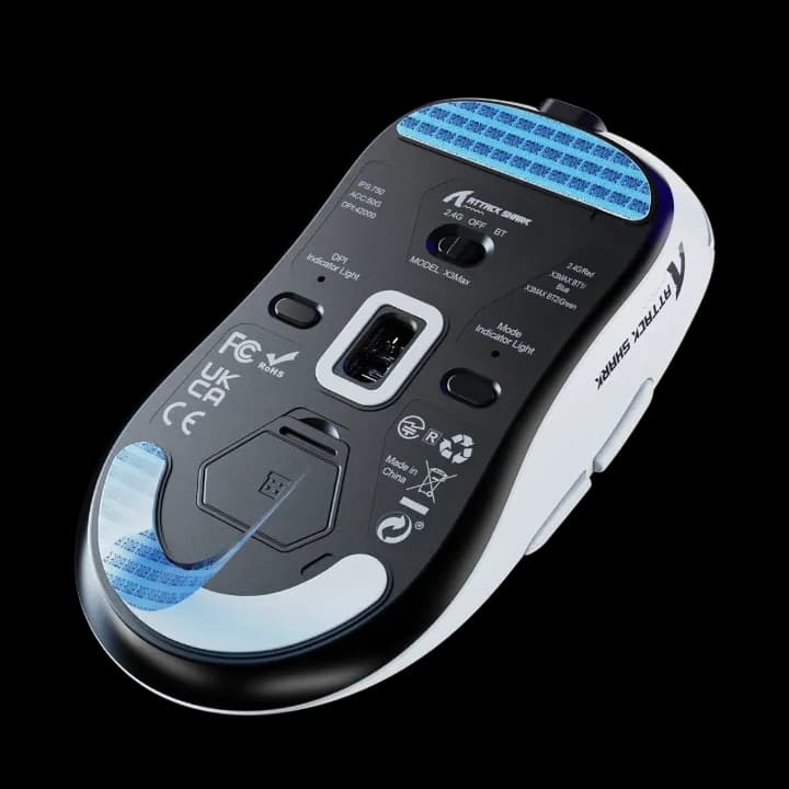 Attack Shark X3 MAX PAW3950 Wireless (White) 3