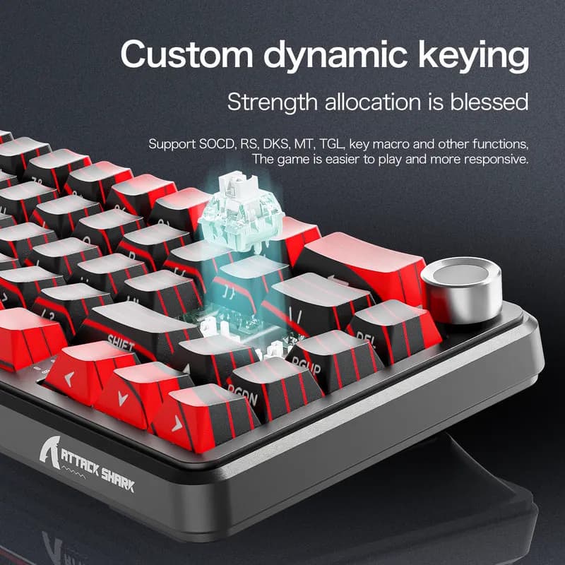 Attack Shark X65PRO HE Red 4