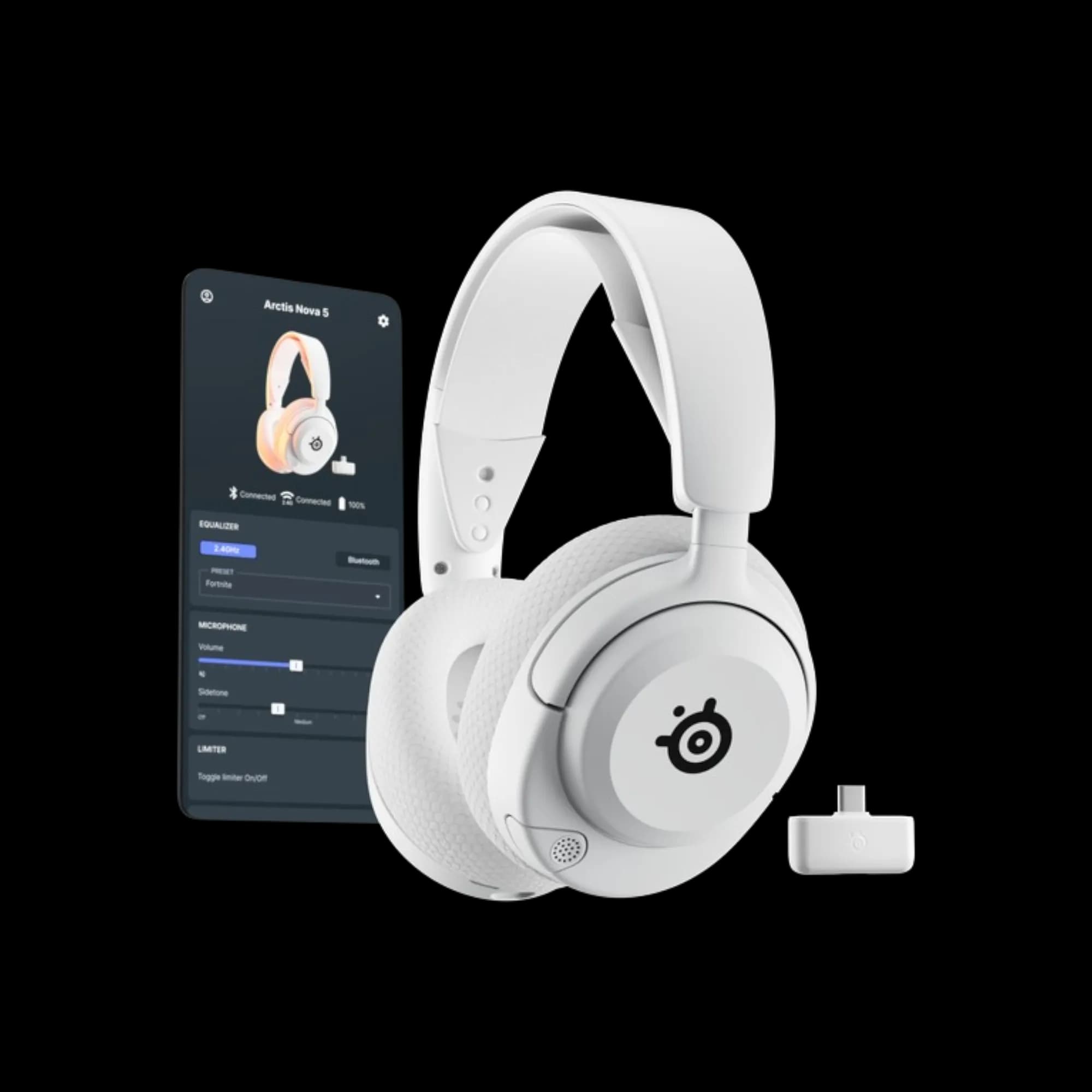 SteelSeries Arctis Nova 5 Wireless White 1