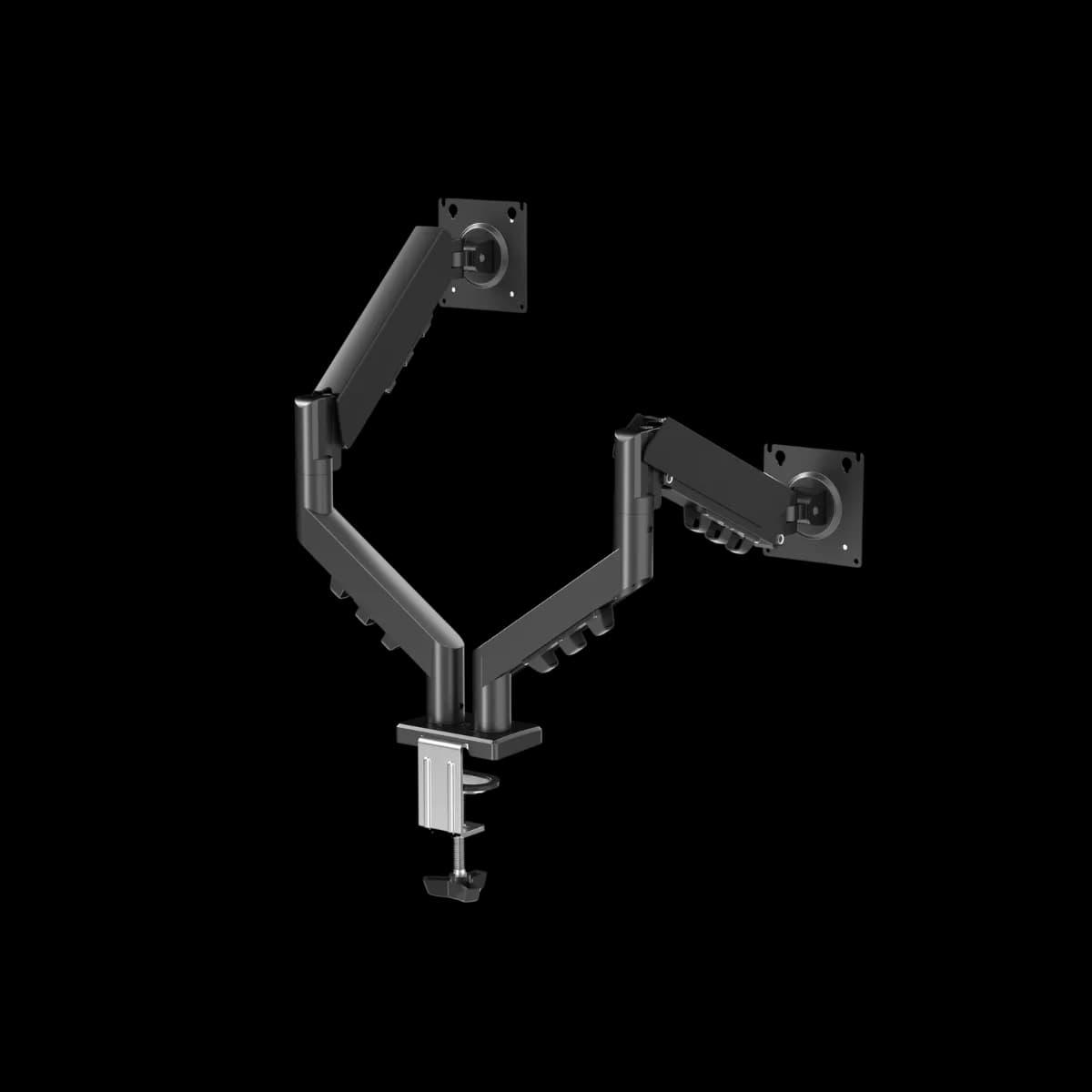 GAMEON GO-5550 Gas Mechanical Spring double Monitor Arm 3